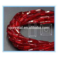 Loose glass rectangle beads glass beads 10-11mm